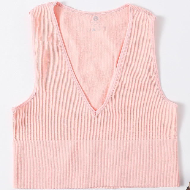 Crop Top Women Vintage Seamless Underwear Crop Top Women Vintage Seamless Underwear